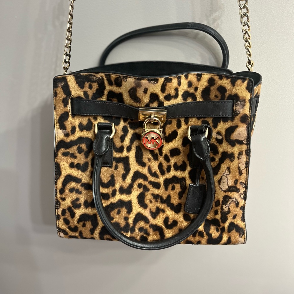 Michael Kors Leopard Purse and wallet